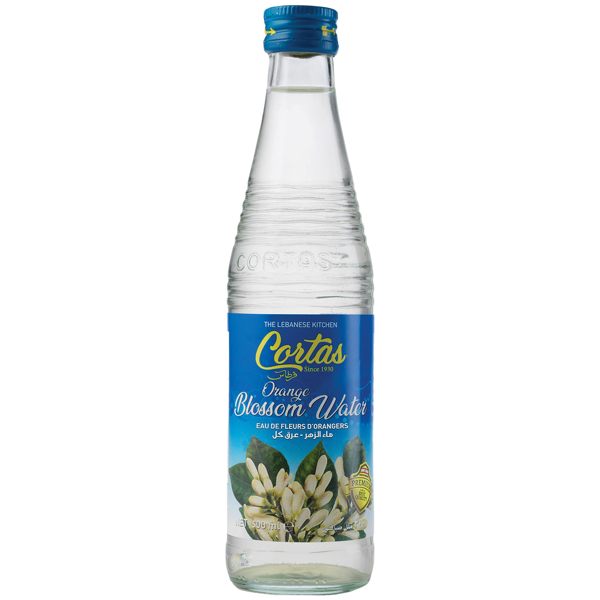 Cortas Premium Authentic Orange Blossom Water Natural Culinary Essence