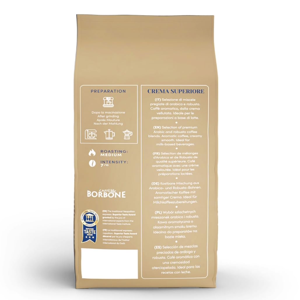 Caffè Borbone Selection Line Crema Superiore Coffee Beans | 1kg Bag