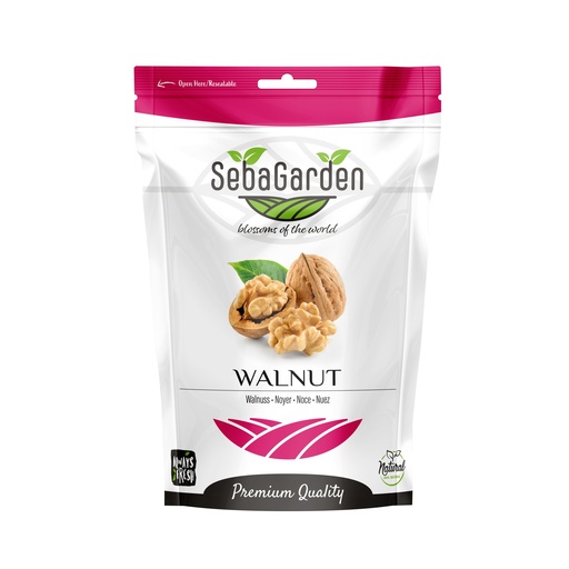 [SG003] Seba Garden Walnut Halves, 800 g , Naturally Gluten-Free, No Preservatives