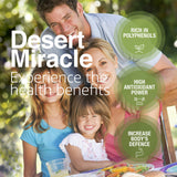 DESERT MIRACLE Ultra-Premium Organic Extra Virgin Polyphenol Rich Olive Oil | 500ml Glass Bottle