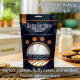 Seba Garden Premium Choice Pure Baking Soda Food Grade Aluminium-Free