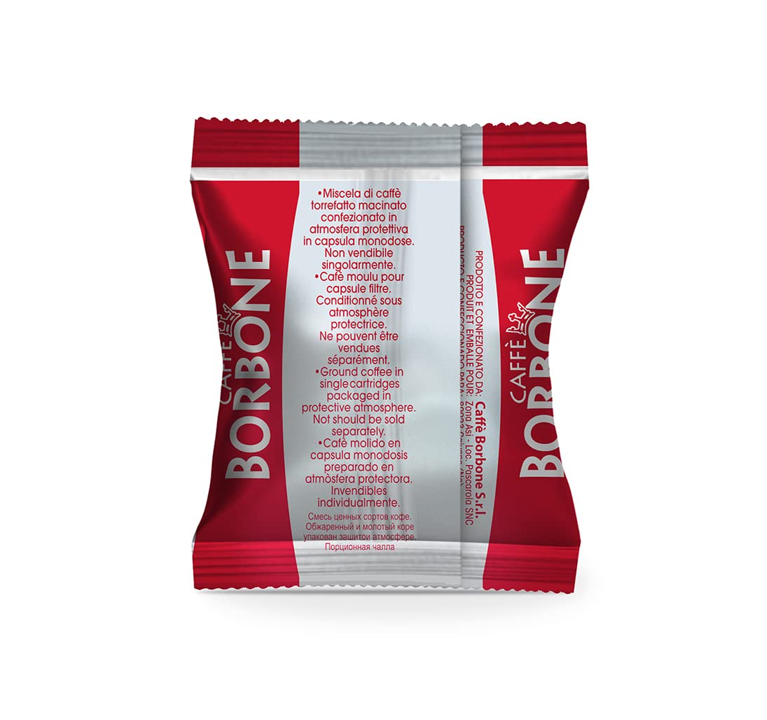 Caffè Borbone Respresso Miscela Rossa Nespresso Compatible Coffee Pods | Pack of 50
