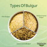 Seba Garden Premium Choice Turkish Bulgur Wheat Authentic Grain | 1kg