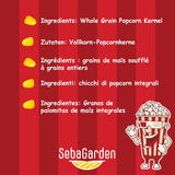 Seba Garden Premium Choice Popcorn Kernels Fluffy & Crunchy | 1kg