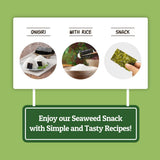 CHOI'S 1 Daechun Korean BBQ Seaweed Snacks | 20 Individual Packs