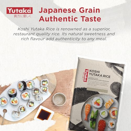 Yutaka Koshi Premium Grade Japanese Short Grain Sushi Rice | 5kg