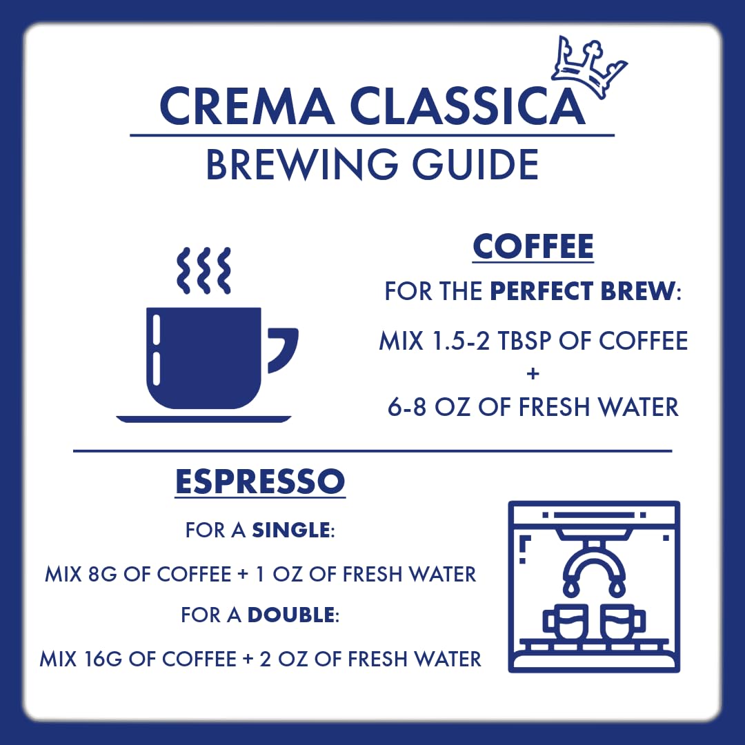 Caffè Borbone Selection Line Crema Classica Coffee Beans | 1kg Bag