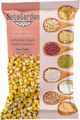 Seba Garden Premium Choice Popcorn Kernels Fluffy & Crunchy | 1kg