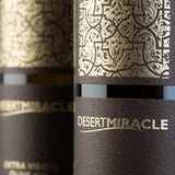DESERT MIRACLE Ultra-Premium Organic Extra Virgin Polyphenol Rich Olive Oil | 500ml Glass Bottle