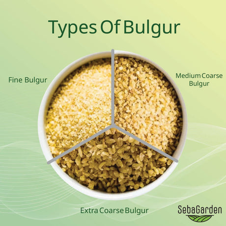 Seba Garden Premium Choice Turkish Bulgur Wheat Authentic Grain | 1kg