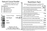 Seba Garden Premium Choice Organic Cocoa Powder Unsweetened Cacao