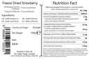 Seba Garden Freeze Dried Strawberry 100g