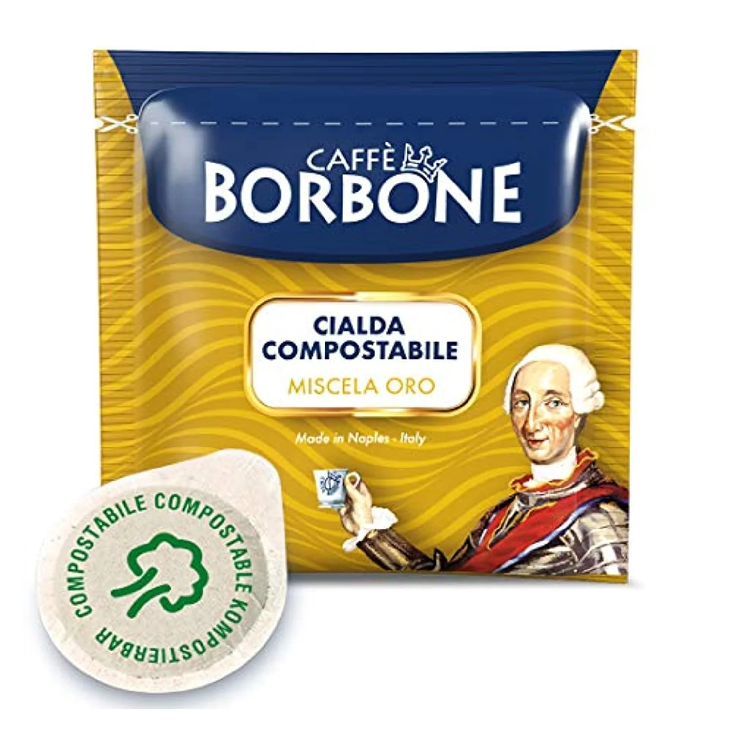 Caffe Borbone ESE System Pods 150 gold  blend capsule