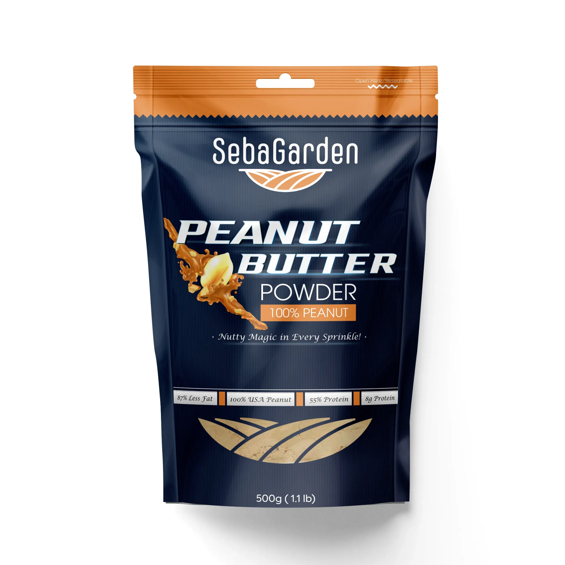 Seba Garden Peanut Butter Powder 100% - 500g