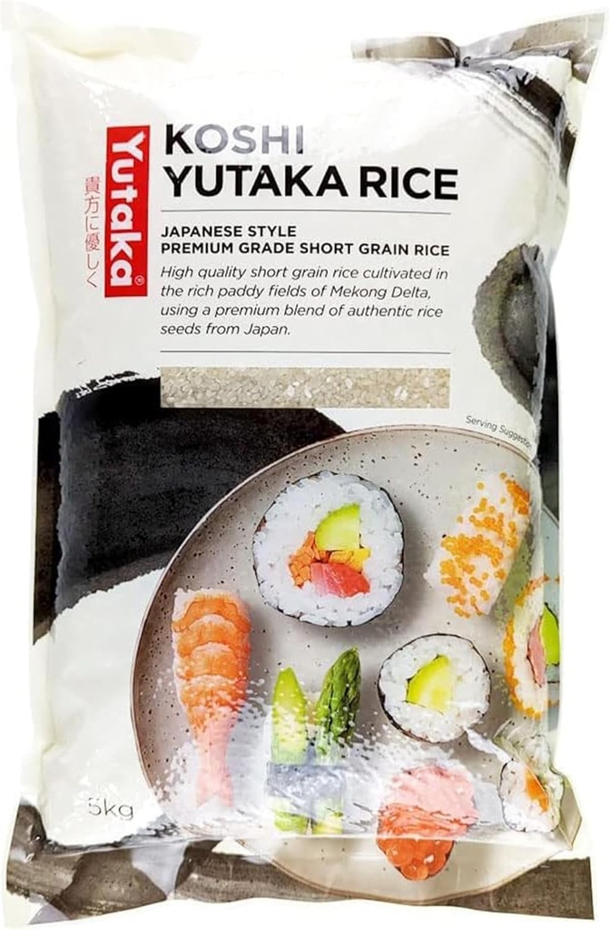 Yutaka Koshi Premium Rice 5kg Sushi Rice