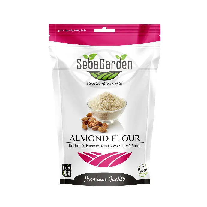Seba Garden Blanched Almond Flour Fine 1 KG (pack of 2)