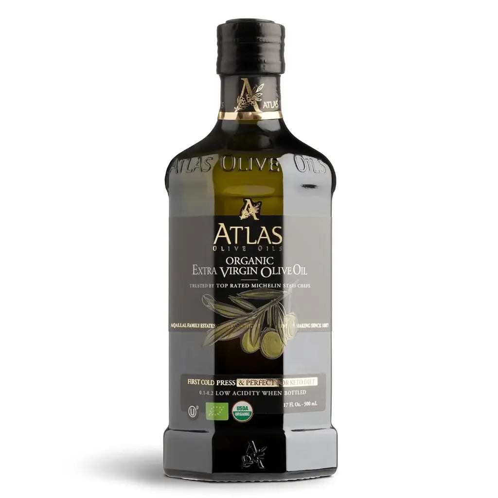[Org_AT_500ml] Atlas Organic Extra Virgin Olive Oil 500ml