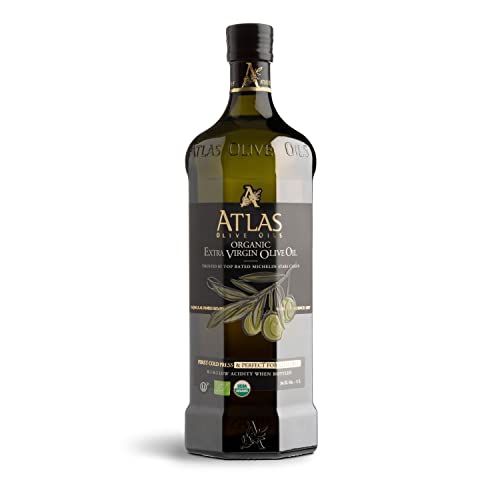 [OrgAT1000ml] Atlas Organic Extra Virgin Olive Oil 1000ml