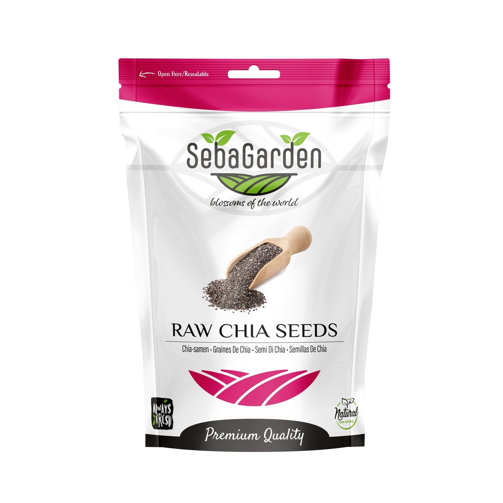 [SGOrg05] Seba Garden Organic Chia Seeds 1kg