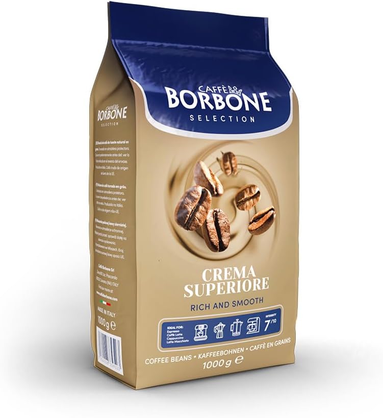 Caffe Borbone Selection Coffee Beans Crema Superiore 1kg