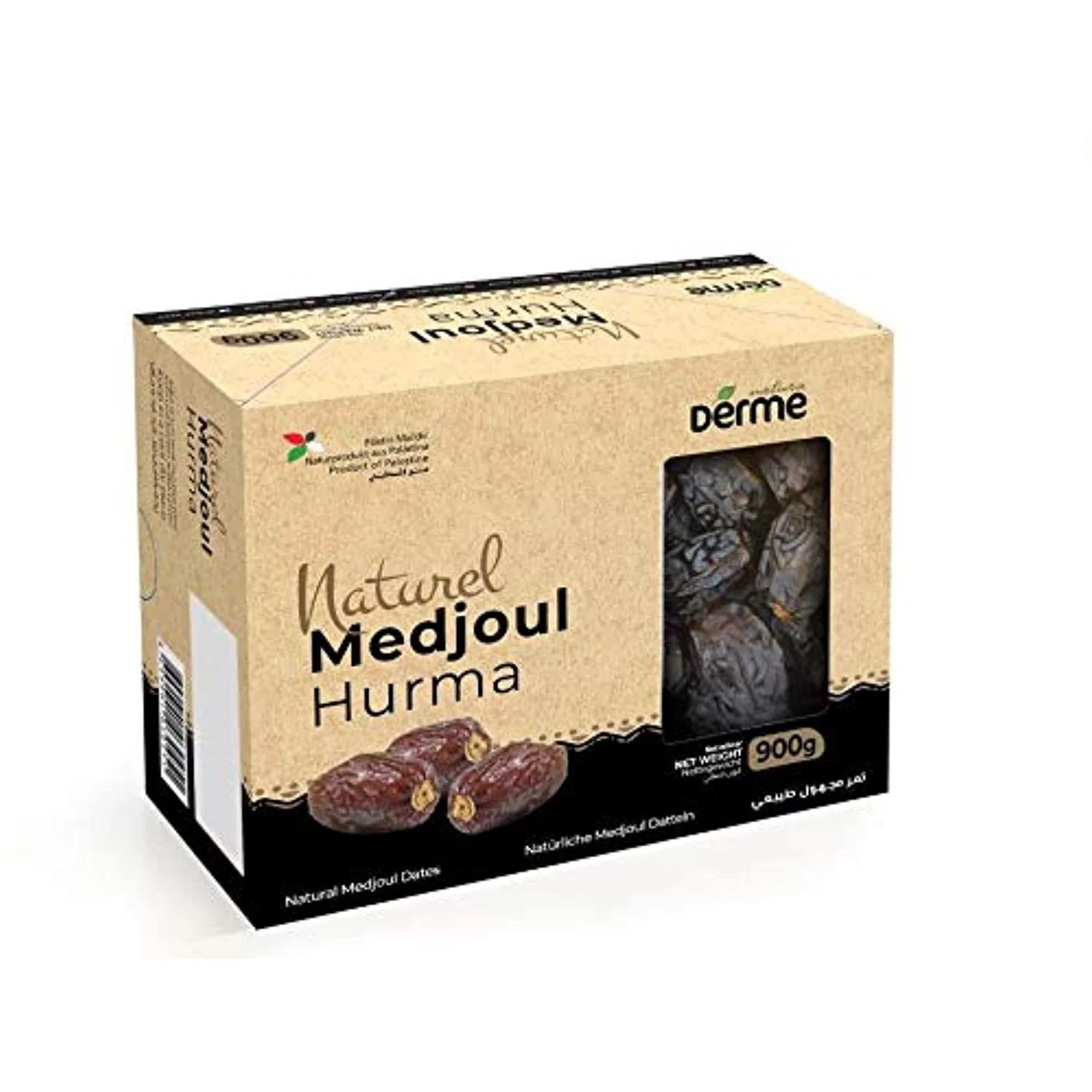 Seba Garden Premium Grade Medjoul Dates - 908g Jumbo Size