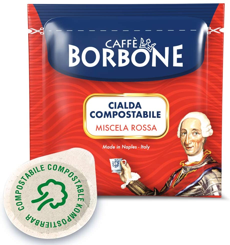 Caffe Borbone ESE system Pods Red 50 Pods