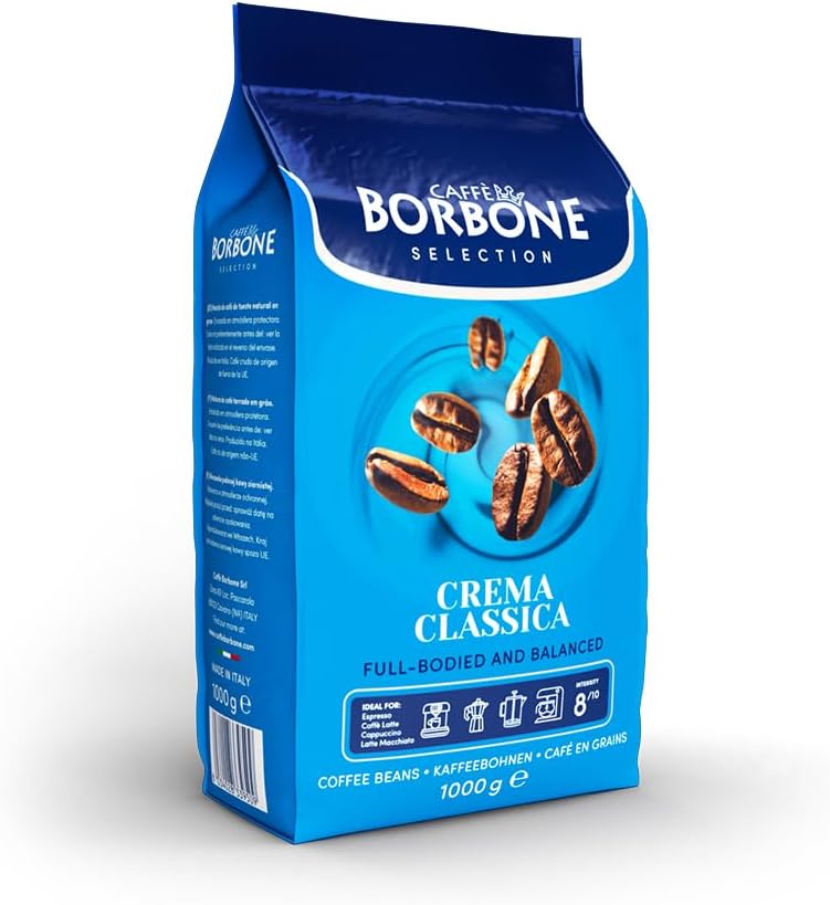 Caffe Borbone Selection Coffee Beans Crema Classica 1 kg