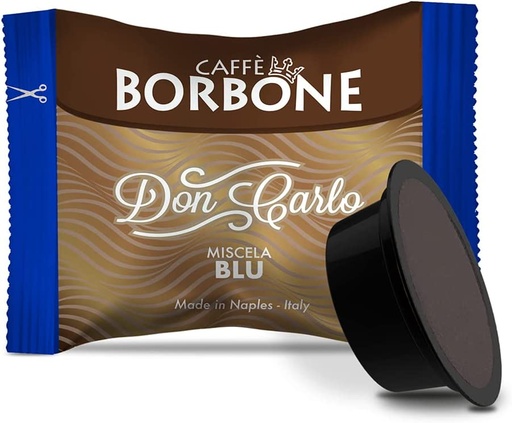 [CBDCB100] Caffe Borbone Don Carlo Modo mio Compatible 100 Capsules Blue blend