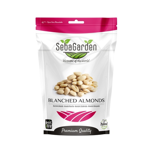 [SG0014] Seba Garden Whole Blanched Almonds 1kg