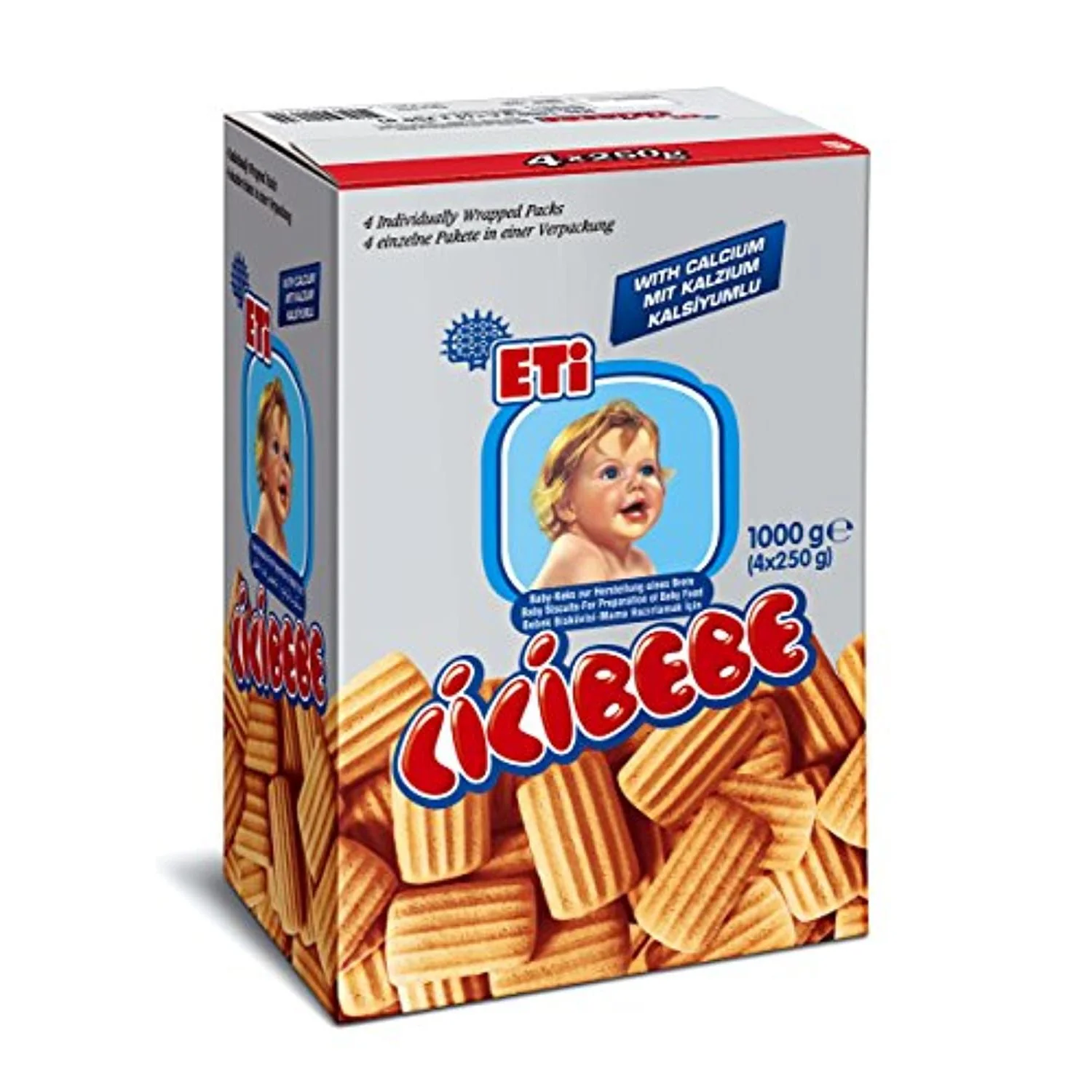 [ETI001] Cici Baby - Baby Biscuit 4X250 gr