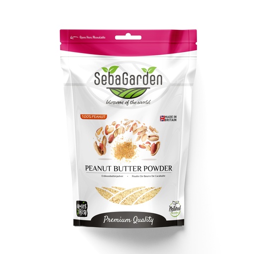 [SGPBP1] Seba Garden Peanut Butter Powder 100% - 1kg