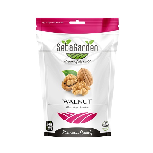 [SG003] Seba Garden Walnut Halves, 800 g , Naturally Gluten-Free, No Preservatives