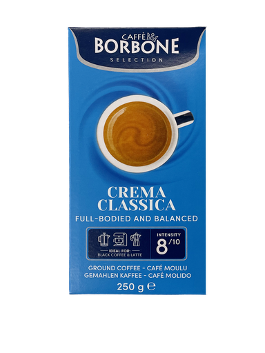 [CBG250] Caffe Borbone Blue Ground Coffee 250 g